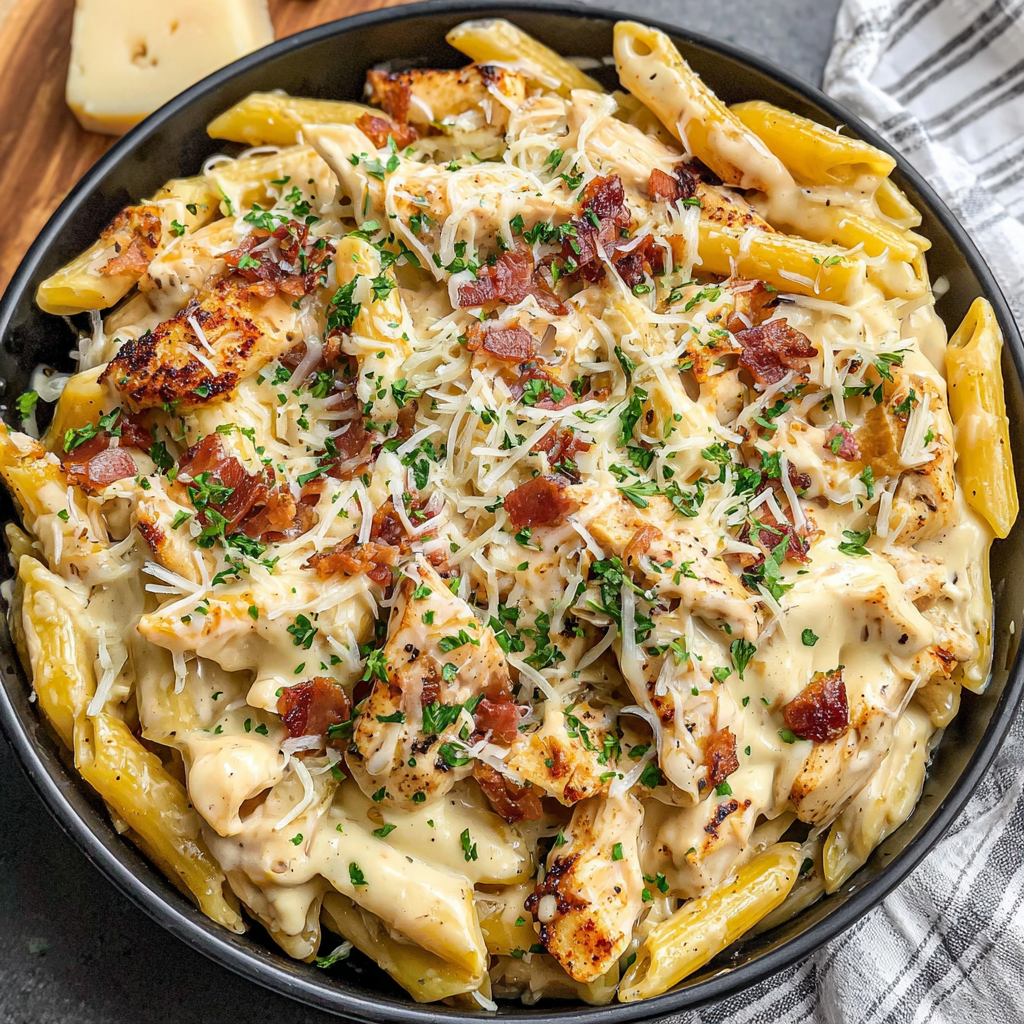 Crack Chicken Penne: Creamy Comfort in a Bowl