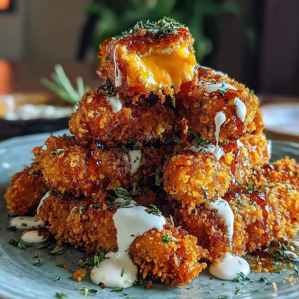 Crispy Buffalo Chicken Sticks for Game Day