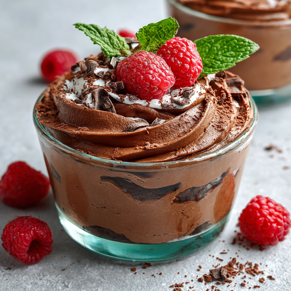 Decadent Chocolate Protein Mousse for Home Chefs