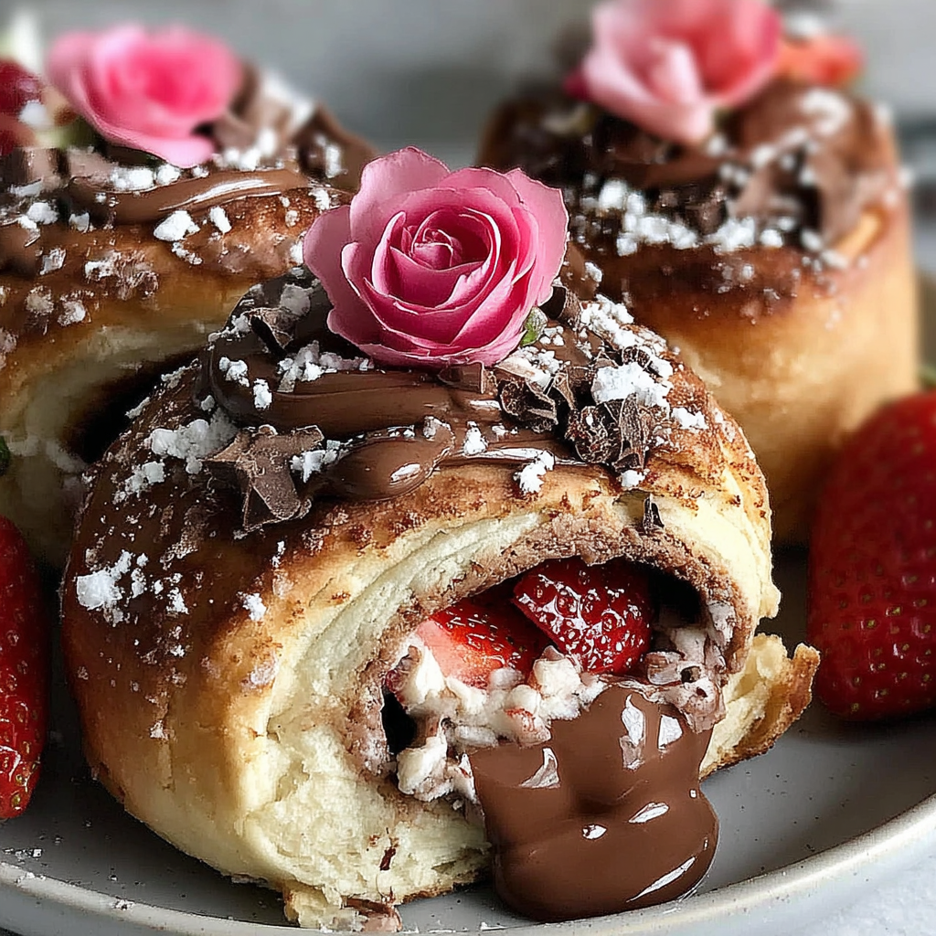 Decadent Chocolate Rolls for a Romantic Celebration
