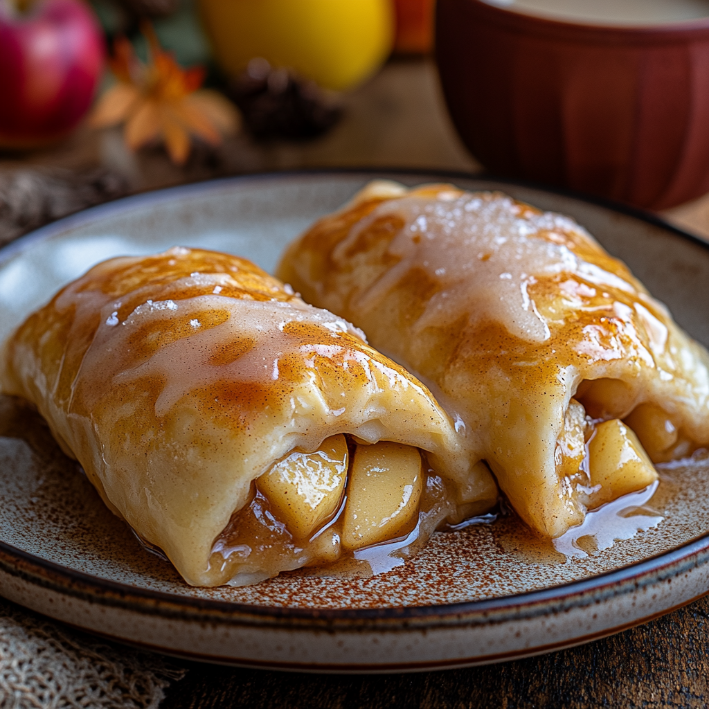Deliciously Warm Apple Dumplings to Savor