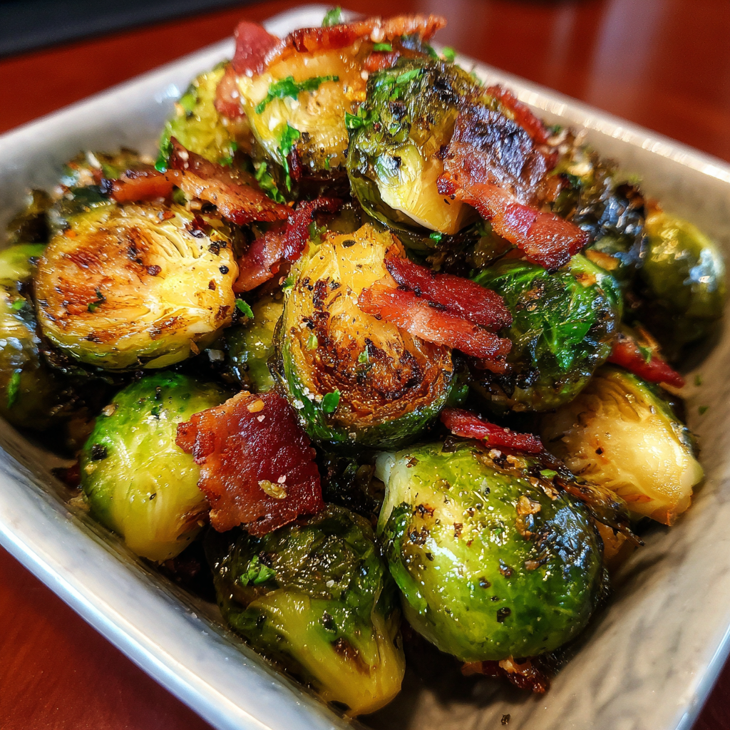 Elevate Your Sides with Bacon Brussels Sprouts