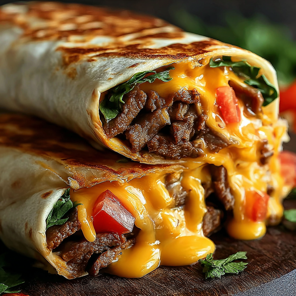 Savory Nacho Cheese Beef Wraps for Home Cooks
