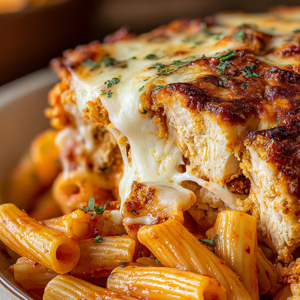 Comforting Chicken Parmesan Pasta for Every Home Cook
