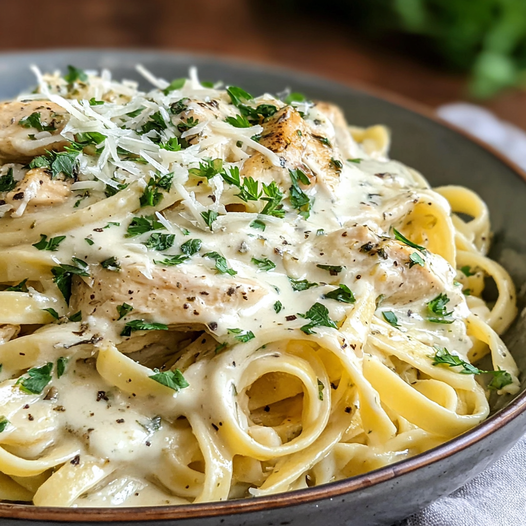 Crafting Chicken Fettuccine Alfredo at Home