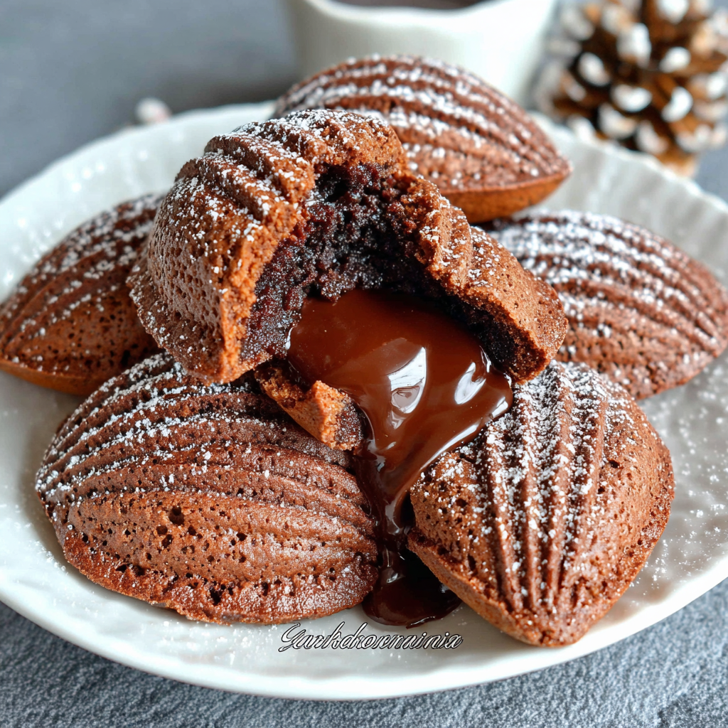Decadent Chocolate Lava Cake Madeleines for Home Bakers
