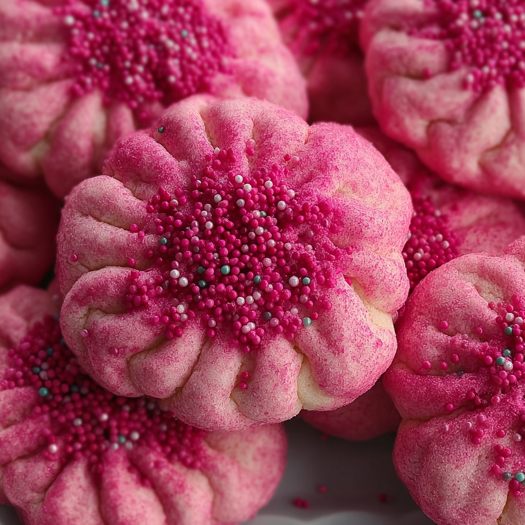 Delicious Pink Velvet Sugar Cookies for Valentine’s Day