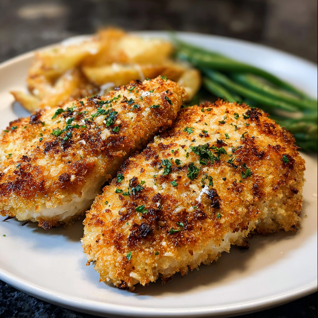 Easy Parmesan Crusted Chicken for Home Cooks