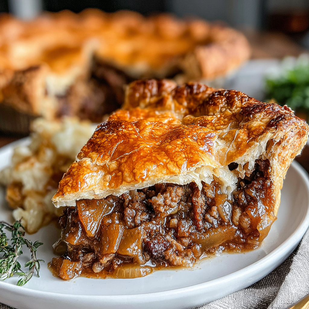 Savor the Comfort of Homemade Meat Pie