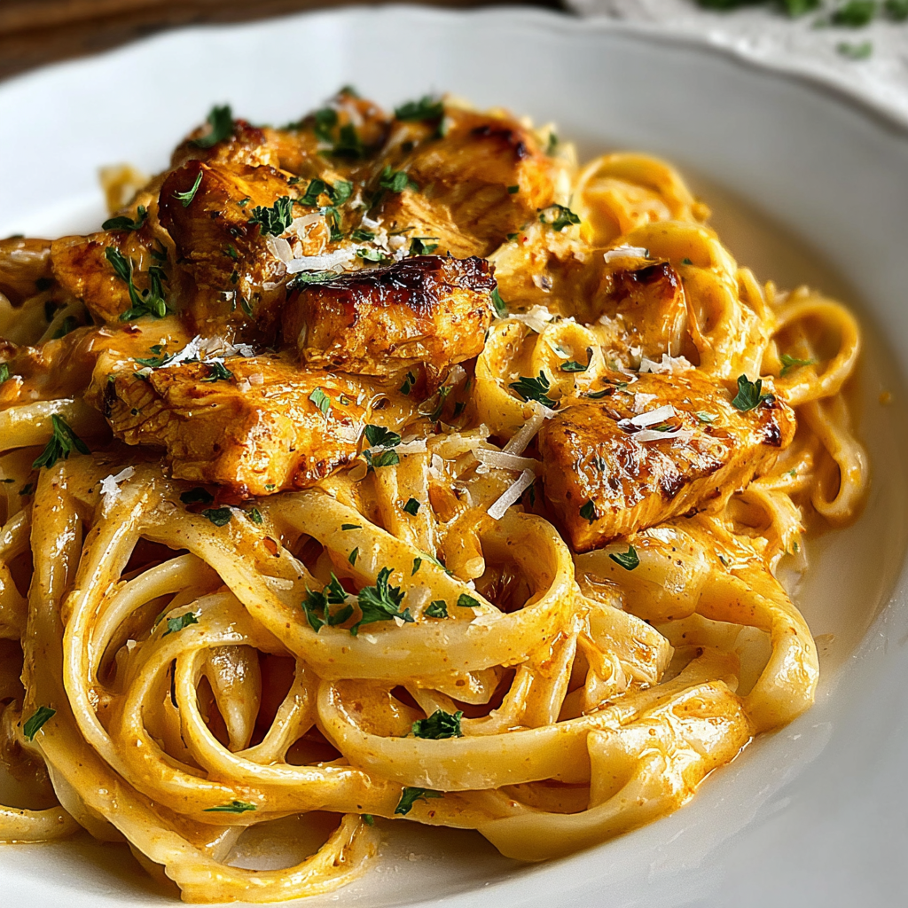 Savor the Rich Flavor of Cowboy Butter Chicken Linguine