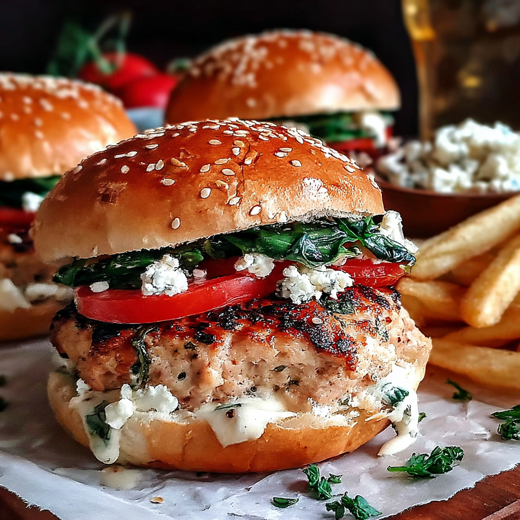 Savory Greek Chicken Burgers for Any Occasion
