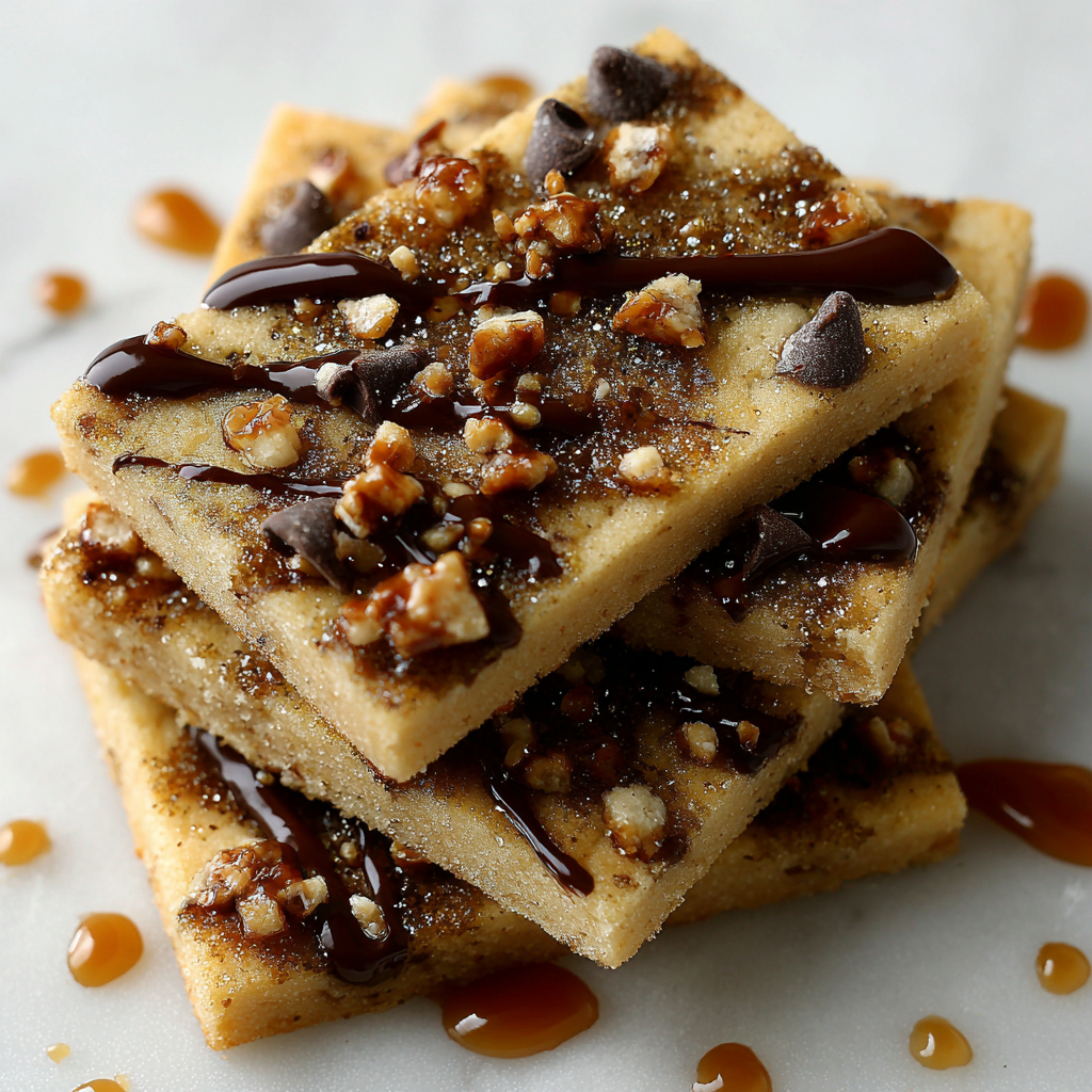 Decadent Chocolate Chip & Toffee Shortbread Recipe
